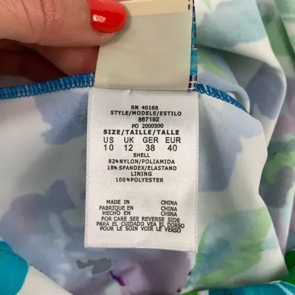 White Floral Tankini - Picture 9 of 11